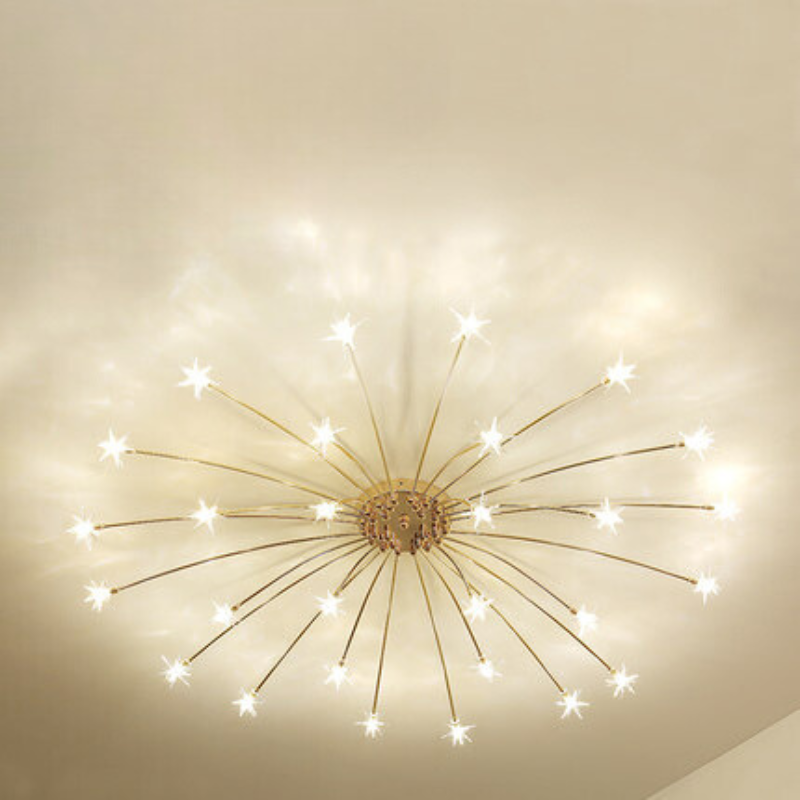 Arisha Art Deco Starry  Flush Mount Ceiling Light