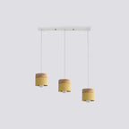 Valentina Modern Can Shape Metal/Wood Pendant Light