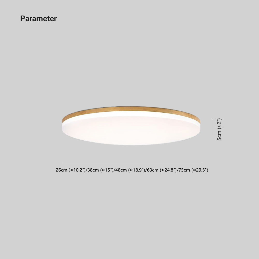 Eilo Wood Ceiling Light