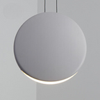 Arisha Modern Pendant Light, Metal, Black/White/Green/Gray