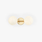 Valentina Modern Dome Metal Bathroom & Vanity Wall Lamps, Multicolor