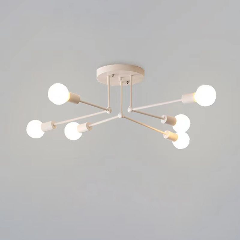 Valentina  Flush Mount Ceiling Light Linear Industrial