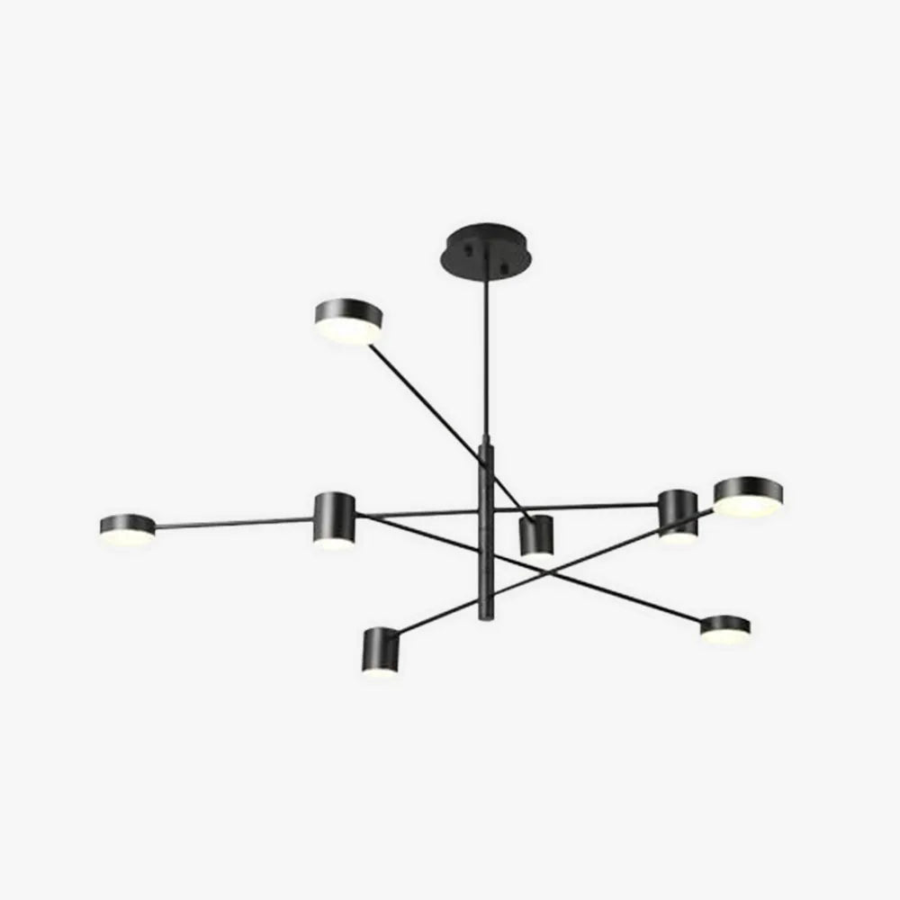 Arisha Pendant Light Branch Industrial Black/Gold, Bedroom