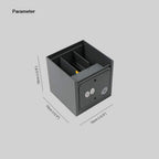 Nexu Modern Adjustable Square Outdoor Wall Lamp LED - product image 4