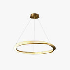 Kristy Pendant Light, Aluminium & Arcylic, 1/2 Rings, 2 Color