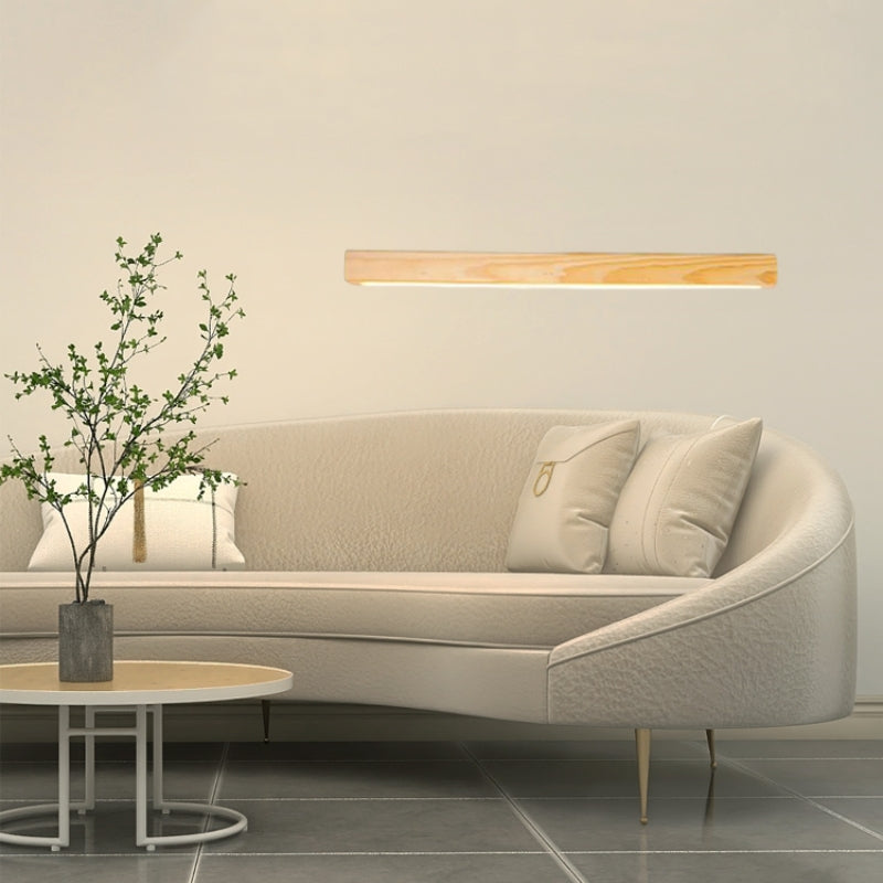 Zenx Wall Lamp Linear Wood