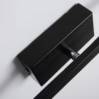 Arisha Minimalist Bar Black Metal Wall Lamp