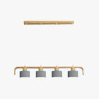 Valentina Pendant Light Cylinder Nordic, Bamboo, White/Green/Gray, Bedroom