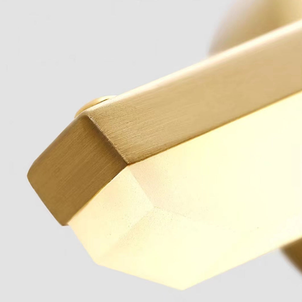 Arisha Retro Linear Metal/ Wall Lamp, Brass