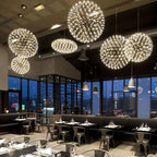 Lustra Pendant Lamp Spark Ball for Living Room