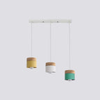Valentina Modern Can Shape Metal/Wood Pendant Light
