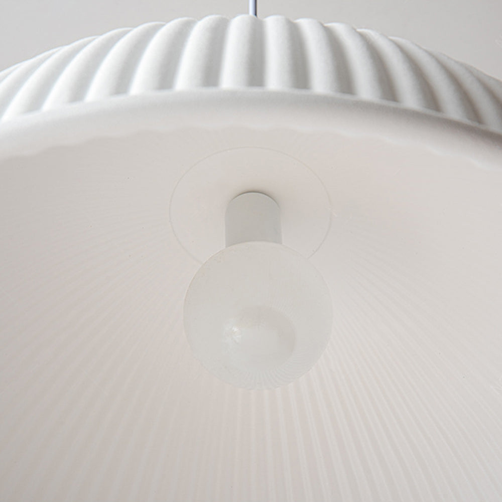 Valentina Modern Semi Resin Pendant Light, Grey/Black/White