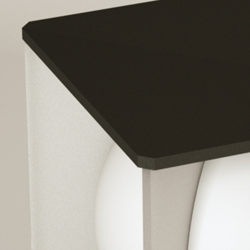 Ray Modern Moon  Outdoor Pier-Mount Pillar Light