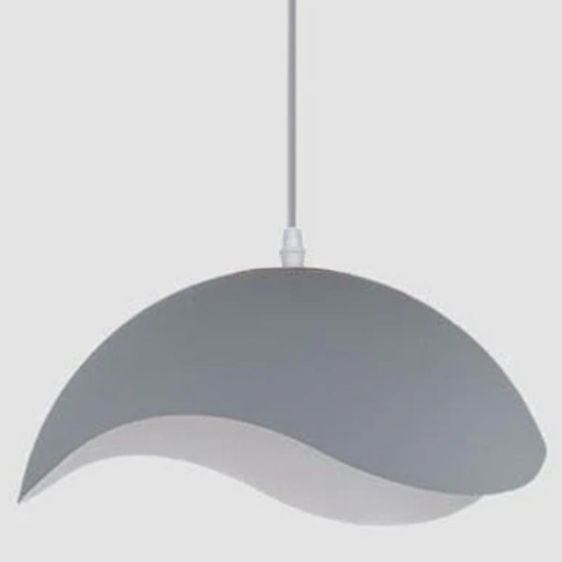 Valentina Colorful Shade Single Pendant Lights, Wood & Metal