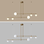 Valentina Modern Golden Bubble Copper Pendant Light