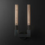 Kristy Indoor Wall Lamp Glass  Brass Mid-century Restaurant Bedroom
