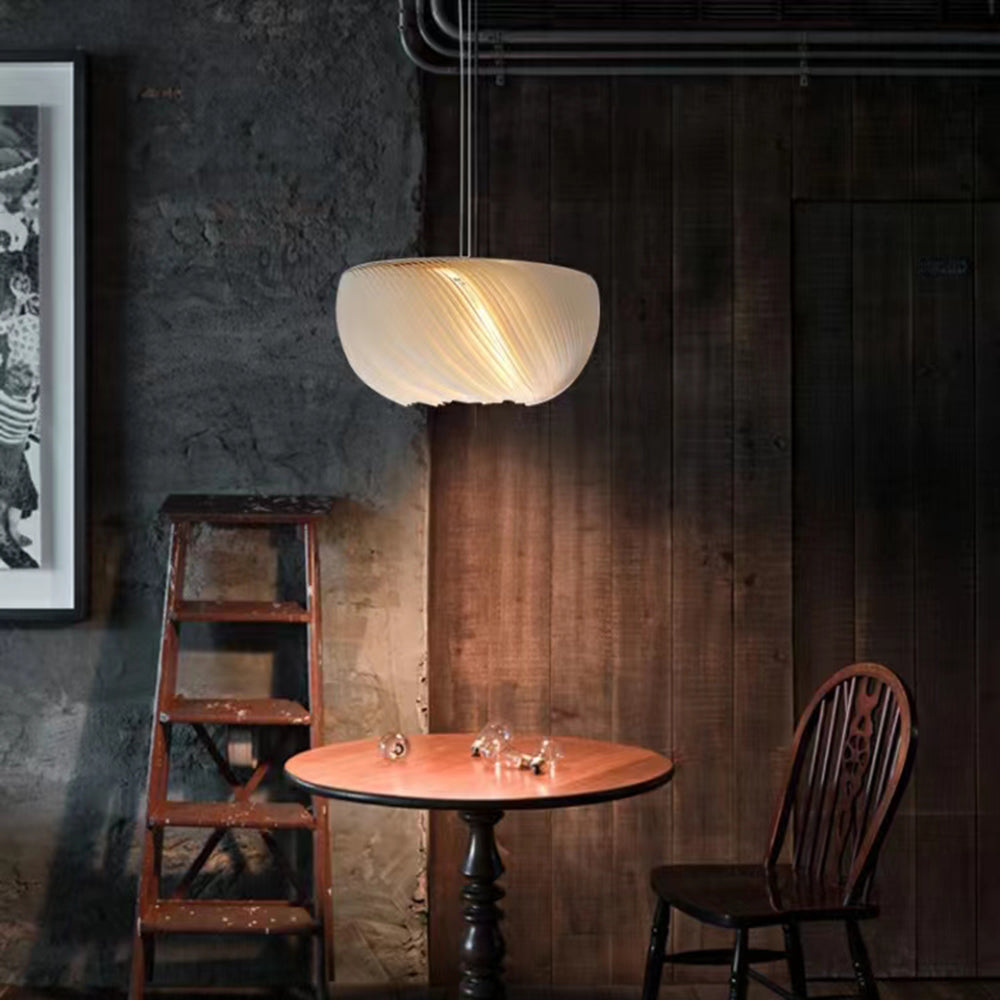 Ritta Nordic Circle Nature Pendant Light, Living Room/Dining Room