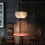 Ritta Nordic Circle Nature Pendant Light, Living Room/Dining Room