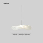 Arisha Designer Lotus Leaf Shaped Metal Pendant Light,White