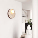 Vizoriel Travertine Wall Light