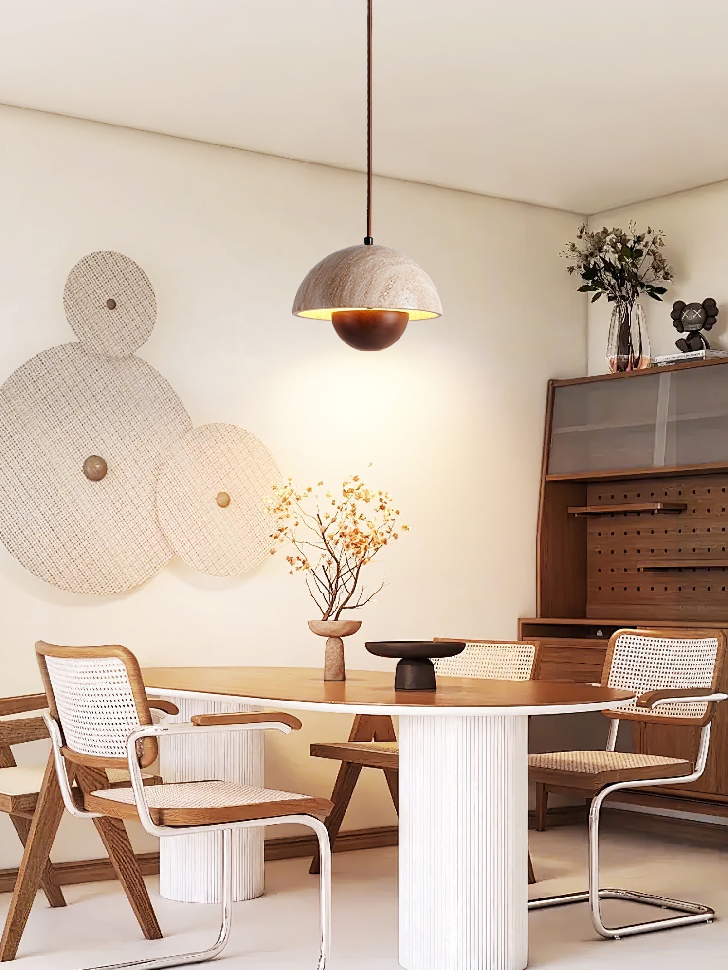 Ersile Travertine Pendant Light