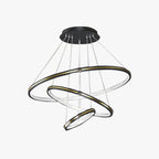 Arisha LED Rings Adjustable Pendant Light For Living Room &Dining Room