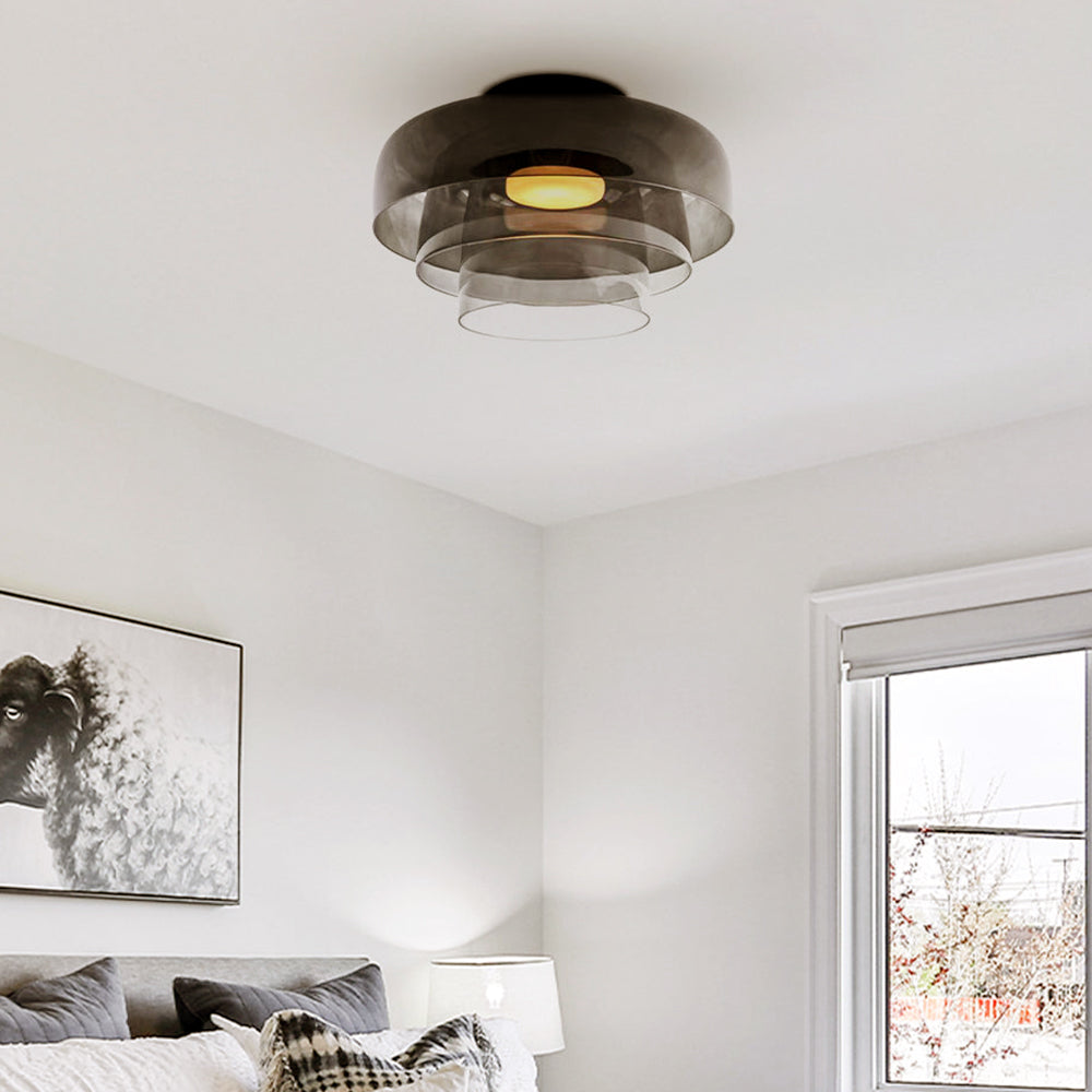Aria Modern Simple Creative Glass Flush Mount Ceiling Light
