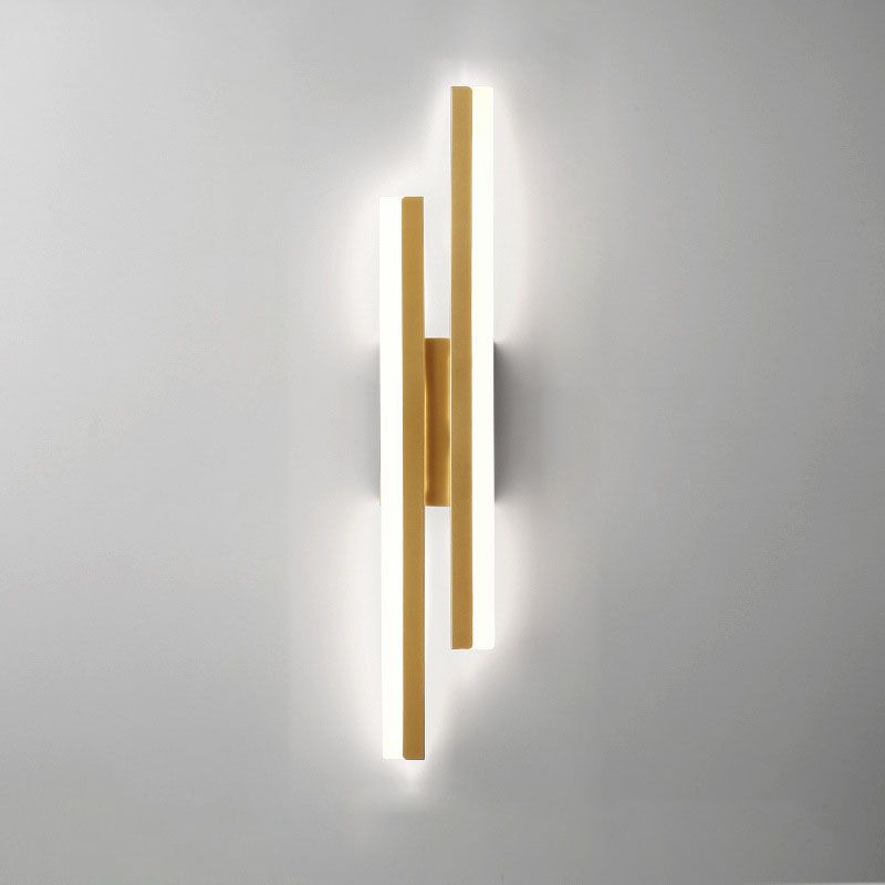 Cyral Minimalist Geometric Wall Lamp, Black/White