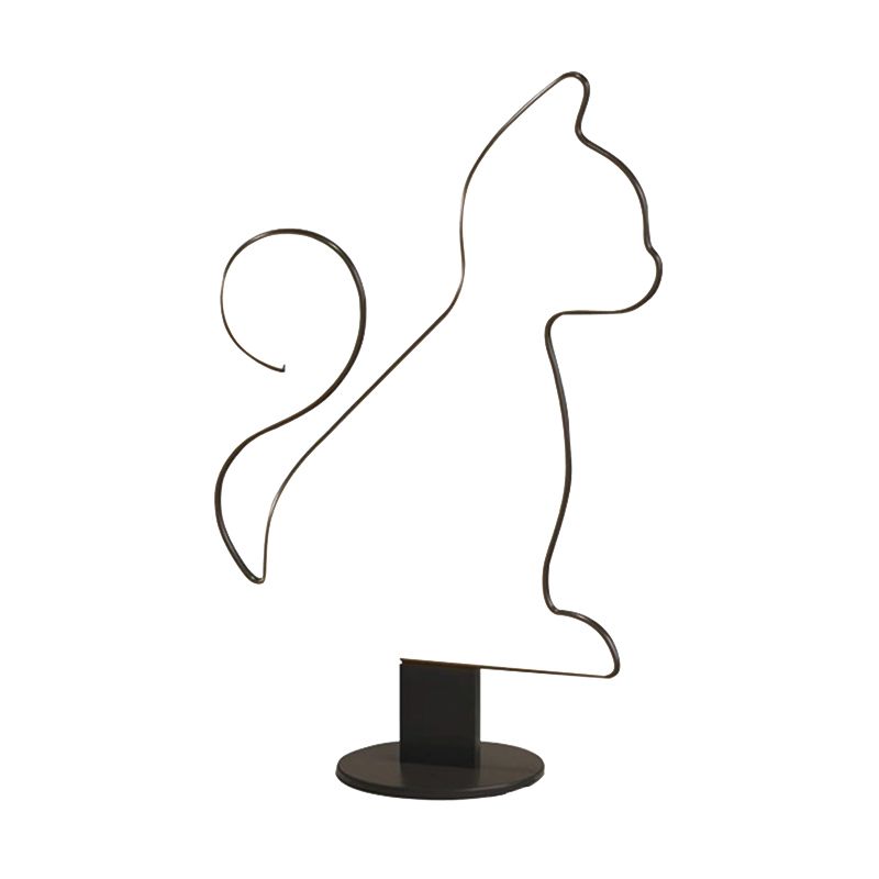 Edge Modern Cat/Dog Linear Metal Floor Lamp
