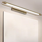 Arisha Modern Linear Metal Vanity Wall Lamp, Gold