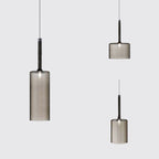 Valentina Minimalist Modern Glass LED Pendant Light, 3 Style
