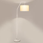 Eryn Cylinder Shape Floor Lamp, Over Arching Floor Lamp, Unique