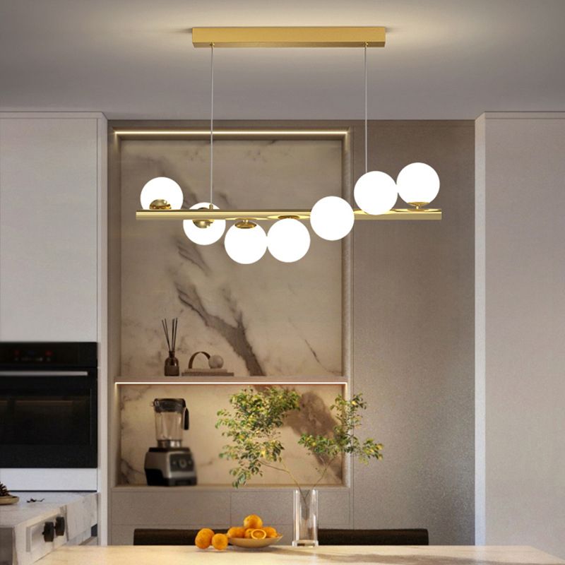 Valentina Nordic Linear LED Pendant Light, 7/9/11 Heads