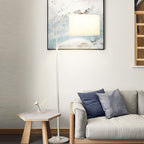 Eryn Cylinder Shape Floor Lamp, Over Arching Floor Lamp, Unique