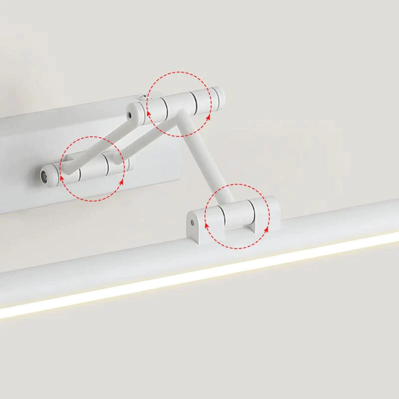 Volo Modern Linear Mirror Front Vanity Metal LED Wall Lamp