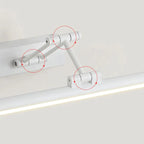 Volo Modern Linear Mirror Front Vanity Metal LED Wall Lamp