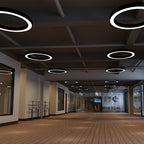 Arisha Minimalist Ring  Pendant Light, Bedroom