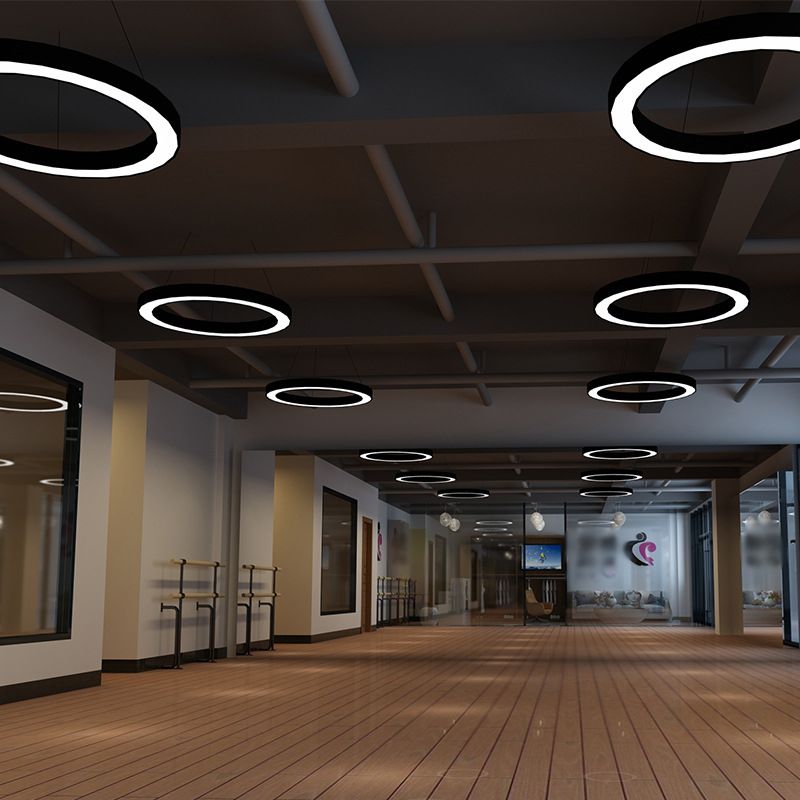 Arisha Minimalist Ring  Pendant Light, Bedroom