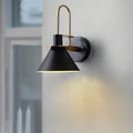 Valentina Vintage Horn Shape Metal Wall Lamp, Living room/Bedroom/Bathroom