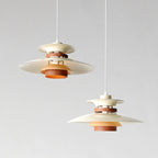 Valentina Unique Designer Metal Pendant Light, White