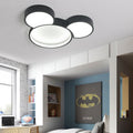 Aria Cartoon Mouse Flush Mount Ceiling Light, 2 Style