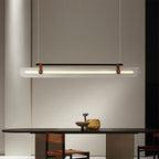 Arisha Pendant Light Linear Modern, /Metal, Black/Gold, Study