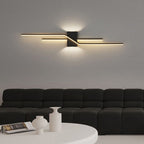 Arisha Minimalist Linear Metal Vanity Wall Light