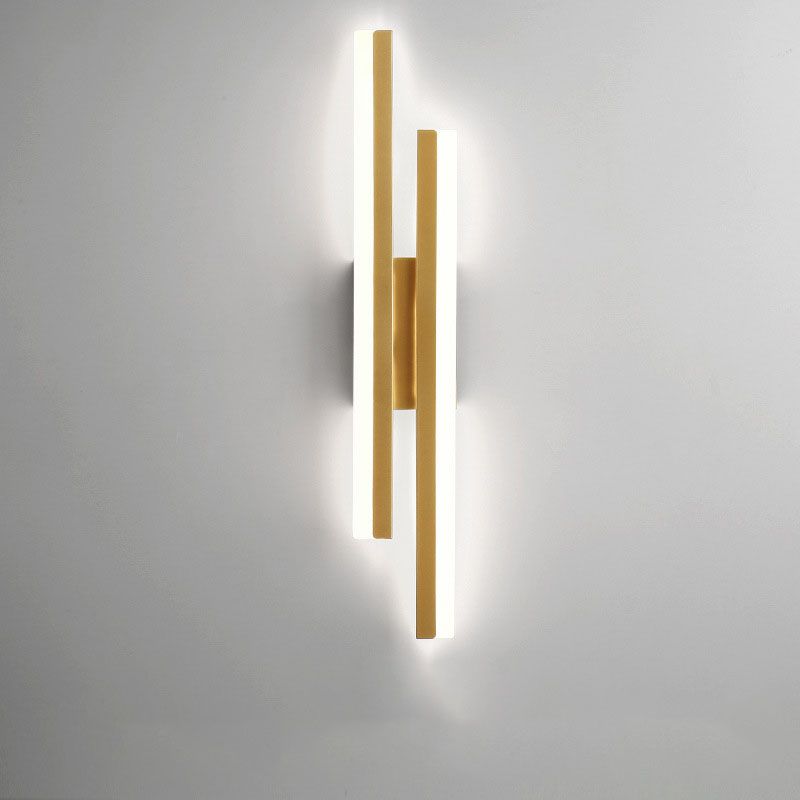 Cyral Minimalist Geometric Wall Lamp, Black/White
