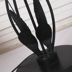 Bella Flower Branching Black Floor Lamp, Living Room