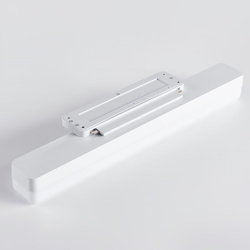 Arisha Modern Rectangular Modern Wall Lamp, White
