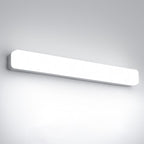 Arisha Modern Rectangular Modern Wall Lamp, White