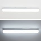 Arisha Modern Rectangular Modern Wall Lamp, White
