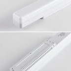 Arisha Modern Rectangular Modern Wall Lamp, White