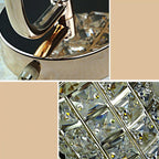 Kristy Vintage Cylinder Metal Bedside Wall Lamp, Gold/Chrome